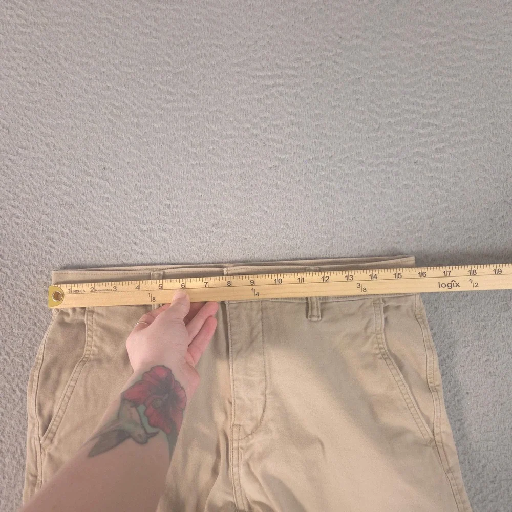 Levi's Pants Mens 31x31 Khaki XX Chino Standard Taper Tapered Leg Cotton Stretch